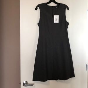 Women’s Theory gray Miyani dress.  Sz 10. NWT.